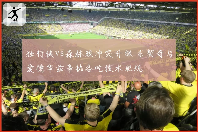 独行侠vs森林狼冲突升级 东契奇与爱德华兹争执各吃技术犯规